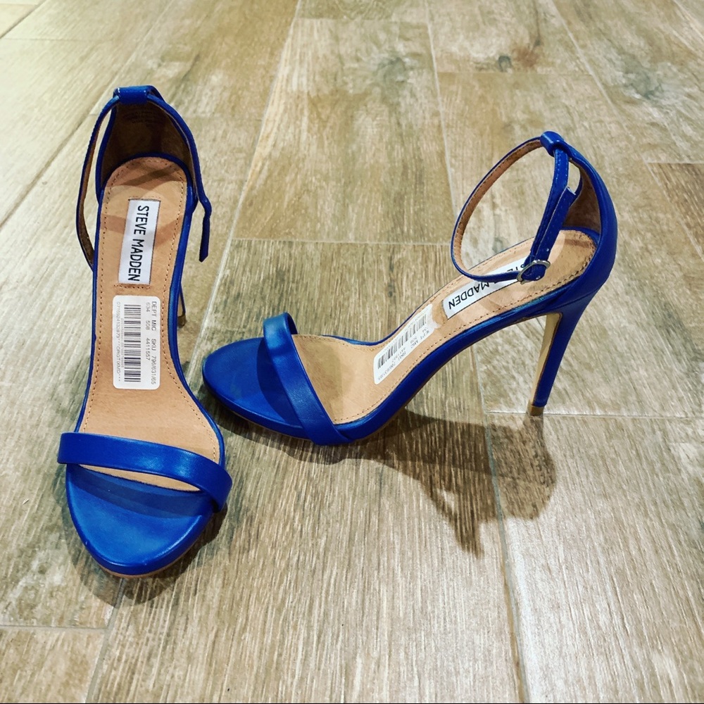Blue heels